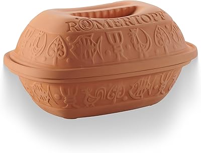 romertopf classic clay roaster 2 people 15l