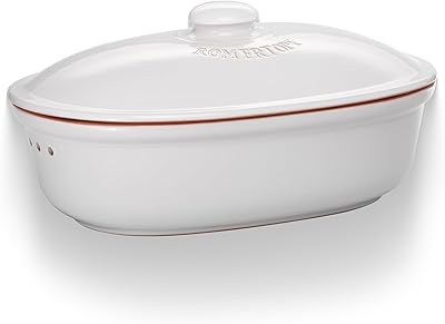 römertopf oval bread freshness pot 157 white