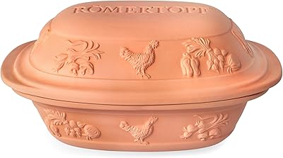 römertopf rustico unglazed clay baker 3l